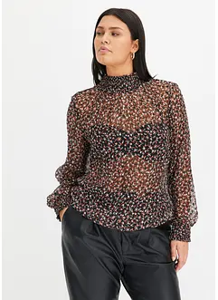 Blouse en crêpe, bonprix