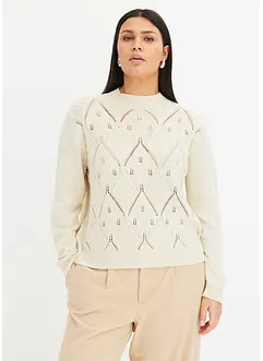 Pull ajouré, bonprix