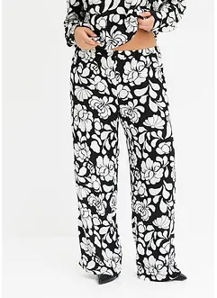 Pantalon large imprimé, bonprix