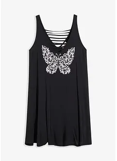 Transparentes Strandkleid aus Viskose, bonprix