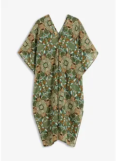 Oversize Strandtunika aus leichtem Chiffon, bonprix