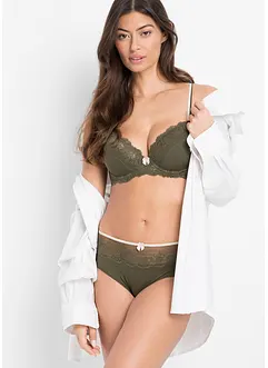 Soutien-gorge avec coques + culotte (Ens. 2 pces.), bonprix