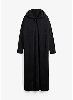 Long gilet en maille duveteuse, bonprix
