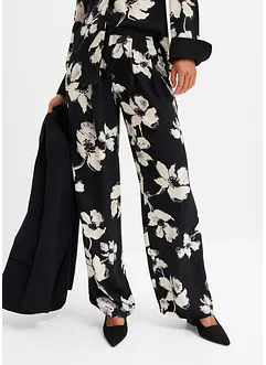 Palazzo-Hose aus fließendem Satin, bonprix