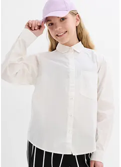 Blouse Oxford fille, bonprix