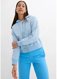 Kapuzen-Sweatjacke aus schwerer Baumwoll-Qualität, bonprix