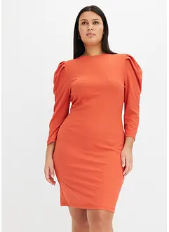 Robe en jersey côtelé, bonprix