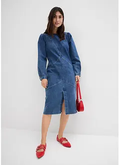 Jeanskleid, Midi-Länge, bonprix