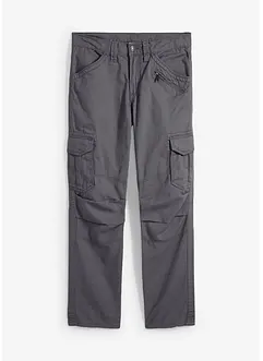 Relaxed Fit Cargohose aus reiner Baumwolle, Straight, bonprix
