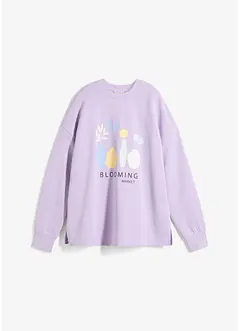 Oversize-Sweatshirt aus Baumwoll-Mix, bonprix