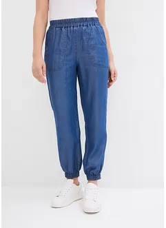 Schlupfhose aus fließendem Lyocell, bonprix