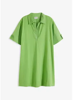 Robe-chemise en matière élastique, bonprix