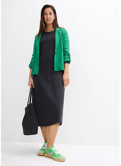 Jerseykleid aus reiner schwerer Bio-Baumwolle, bonprix
