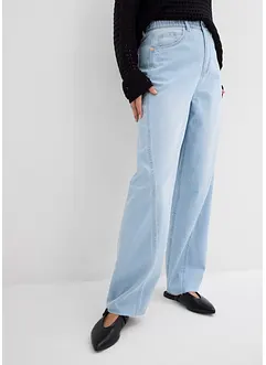 Jean balloon, taille haute, bonprix
