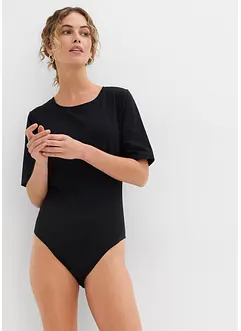 Lot de 2 bodys à manches courtes, bonprix