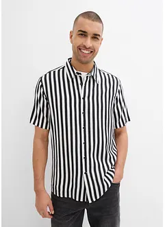 Kurzarmhemd aus softer Viskose, bonprix