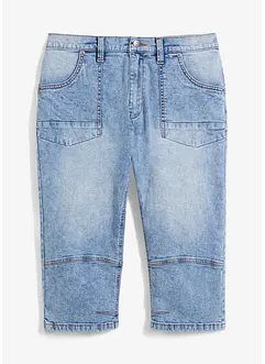 Regular Fit 3/4-Stretch-Jeans, Straight, bonprix