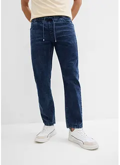 Jean léger, taille extensible, Relaxed, bonprix