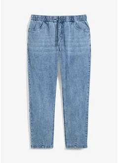 Leichte Relaxed Fit Schlupf-Stretch-Jeans, Straight, bonprix