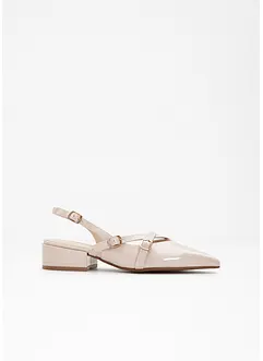 Slingpumps in Lack-Optik, bonprix