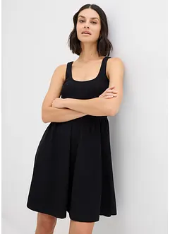 Minikleid aus elastischem Baumwollmix, bonprix