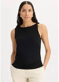 Top en jersey twisté, bonprix