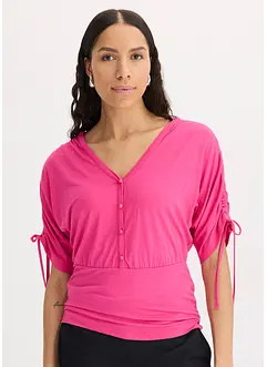 Shirt mit Knopfleiste, bonprix