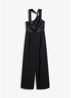Jumpsuit aus fließendem Satin, bonprix