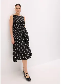 Midikleid mit Bindeband, bonprix