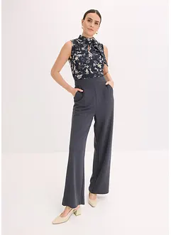 Jumpsuit mit Chiffon, bonprix