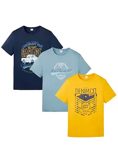 Lot de 3 T-shirts, bonprix