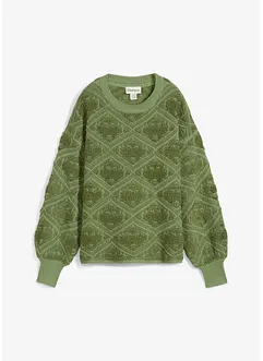 Boxy-Strickpullover, bonprix