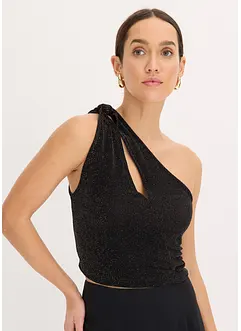 Top one-shoulder noué sur l'épaule, bonprix