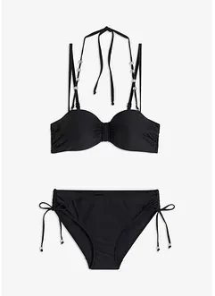 Balconette-Bikini (2-tlg. Set) mit extra Neckholder Träger, bonprix