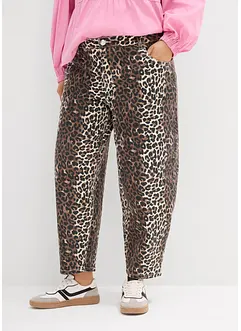 Pantalon en toile de coton stretch, bonprix