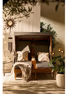 Housse de coussin à effet en relief, bonprix