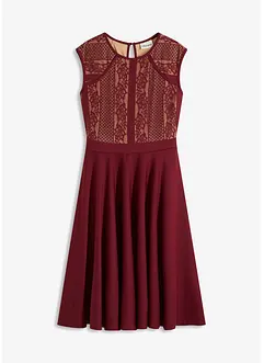 Midikleid mit Spitze, bonprix
