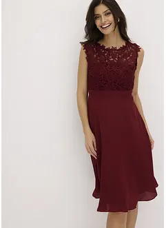 Robe courte à dentelle, bonprix