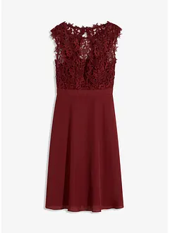 Minikleid mit Spitze, bonprix