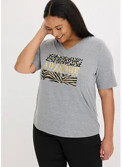 T-shirt à imprimé brillant, bonprix