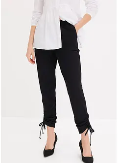 Jersey-Hose mit Raffung, bonprix