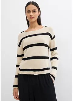 Pull oversize en maille fine, bonprix