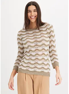 Ajour-Pullover, bonprix