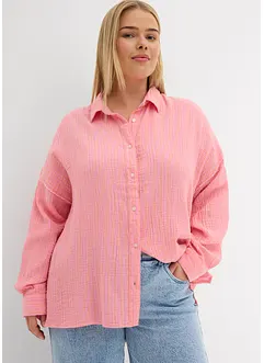 Musselin-Hemdbluse, bonprix