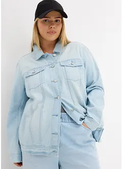 Veste en jean ornée de strass, bonprix