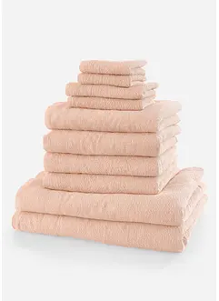 Serviettes de toilette (ens. 10 pces), bonprix
