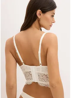 Top effet guêpière à armatures, bonprix