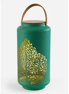 Lanterne LED à motif d'arbre perforé, bonprix