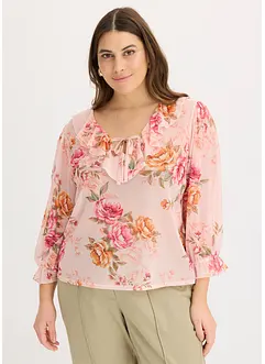 T-shirt manches longues en mesh, bonprix