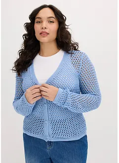 Ajour-Strickjacke, bonprix